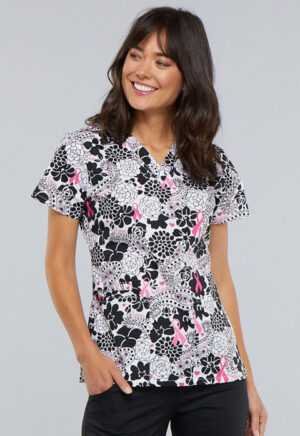 Cherokee Prints V-Neck Top - Paisley Love